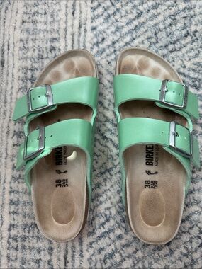 Birkenstock Arizona Double Buckle Sandals, size 38